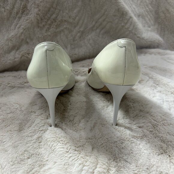 Jimmy Choo Alia White Shoes - Picture 4 of 7